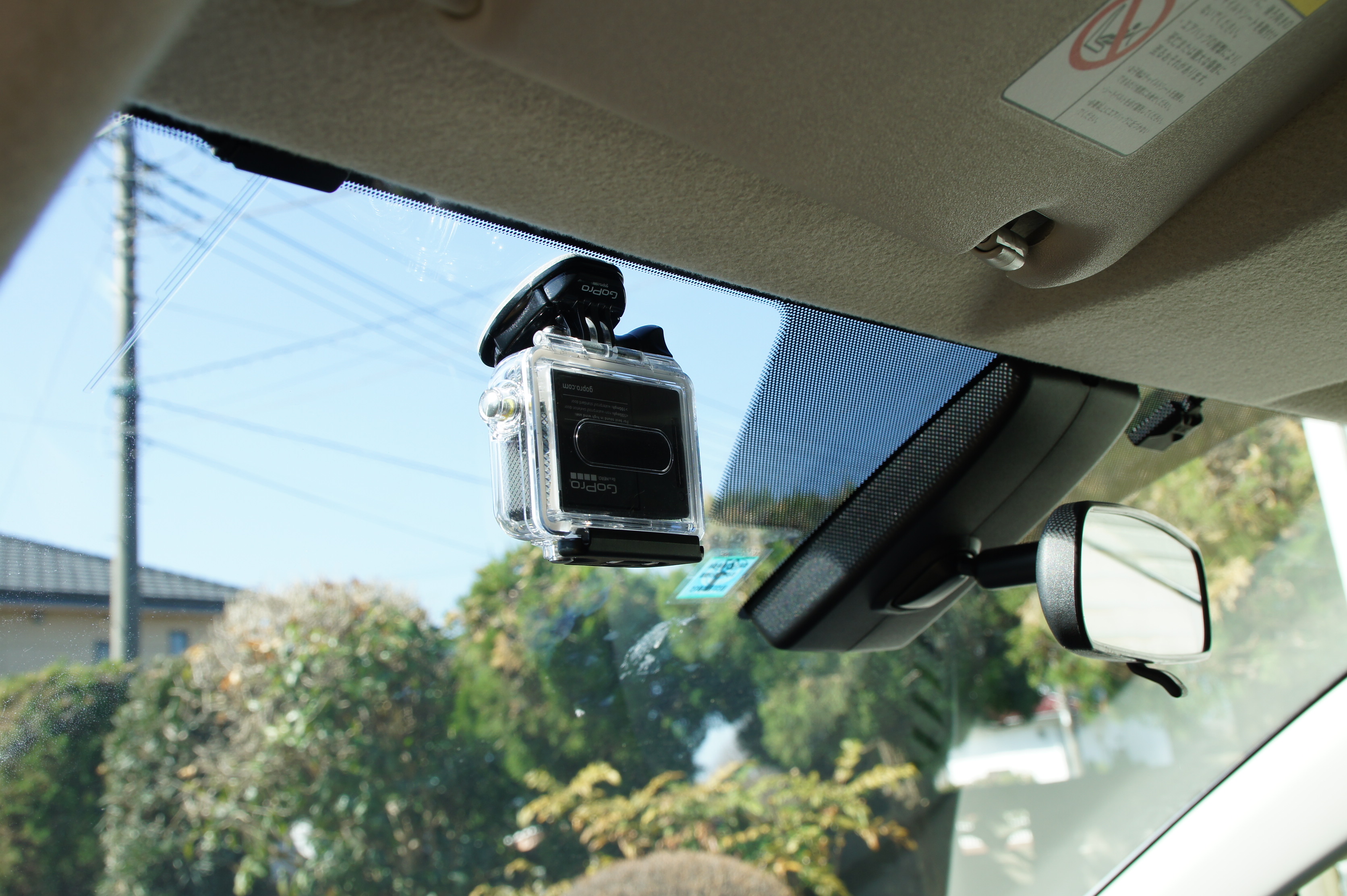 Gopro Hero 車に取り付ける Dohzen